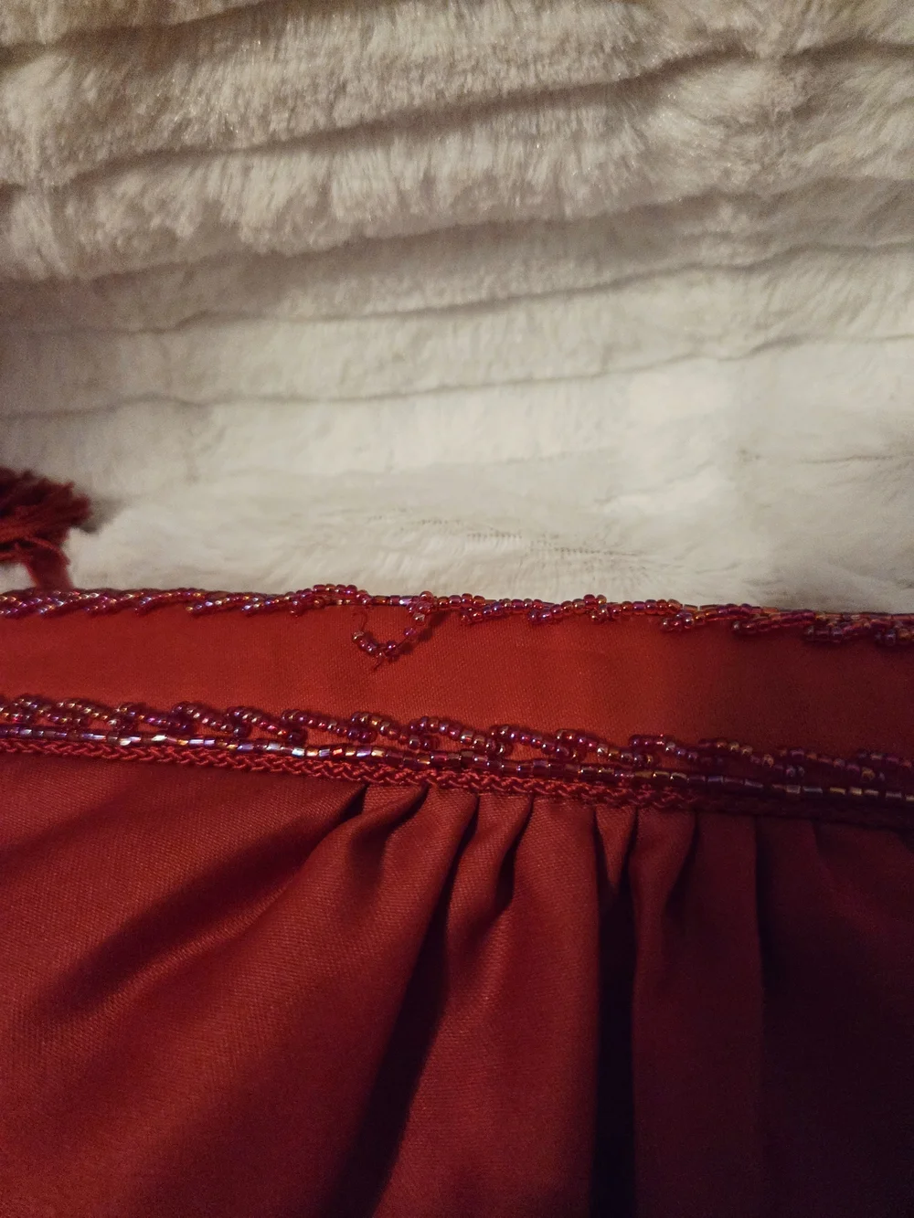 Vintage elegant red